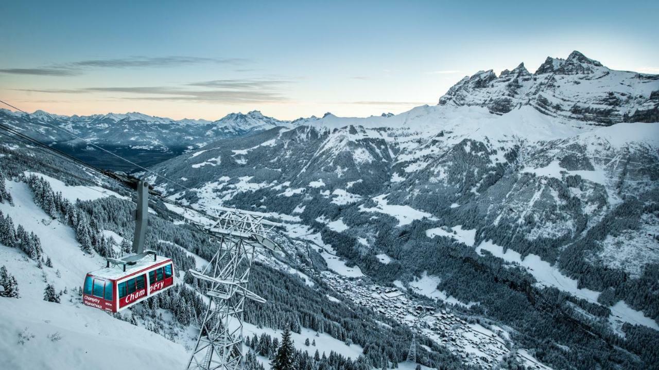 Appartement A La Montagne Champéry Eksteriør bilde